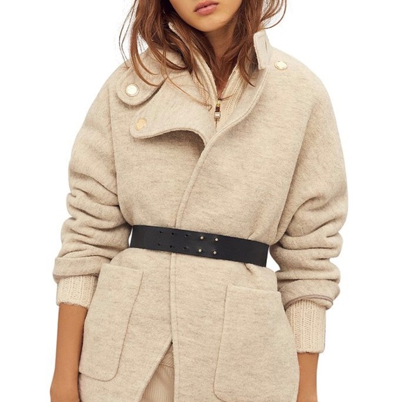 ba&sh Jackets & Blazers - New! ba&sh Calvi Belted Coat